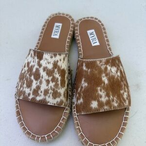 Myra Bag Brown and Cream Espadrille Sandals